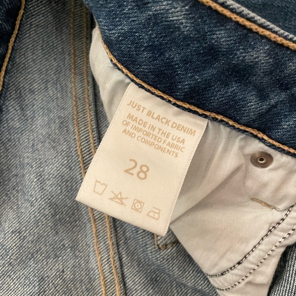 Just Black Denim blue jeans. - Picture 5 of 5